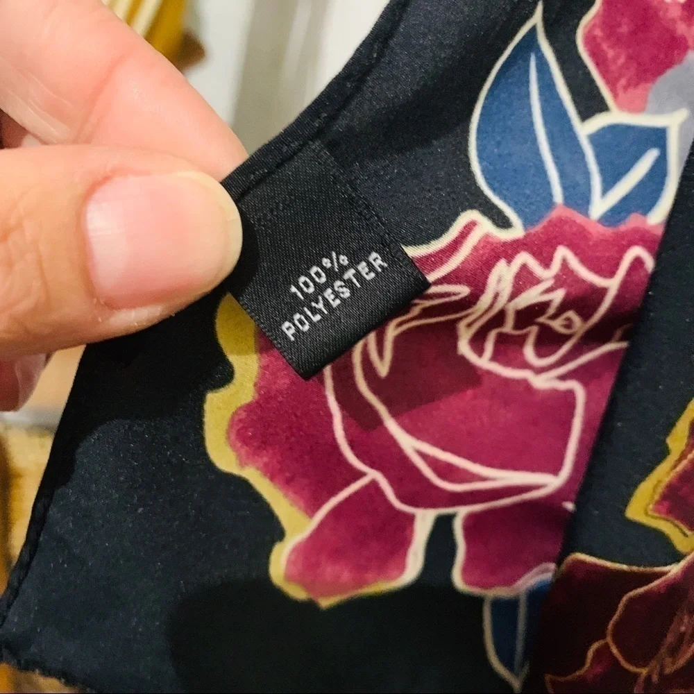 Sari floral butterflies